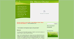 Desktop Screenshot of drhiranionline.com